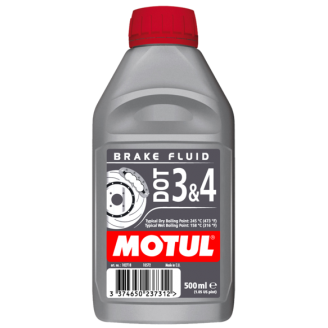DOT 3 & 4 BRAKE FLUID